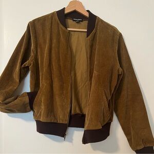 American Apparel Corduroy Bomber Jacket